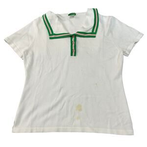IVY STOREHOUSE Women's Sailor Polo Size M